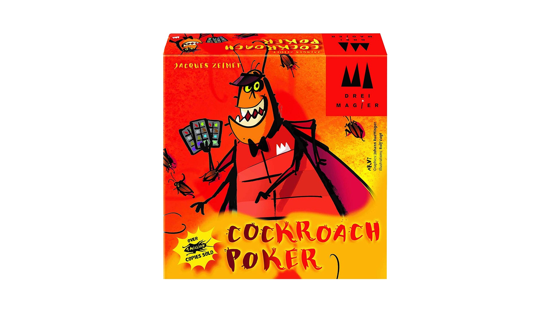 Cockroach Poker board game box